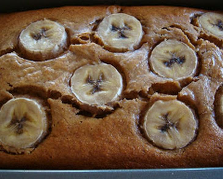Peanut Butter Banana Bread (Or Banana Cake)