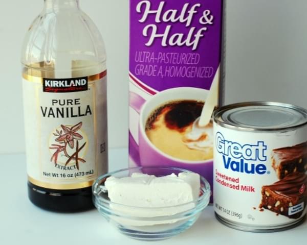 Extra Creamy Homemade Vanilla Ice Cream - with just 4 ingredients