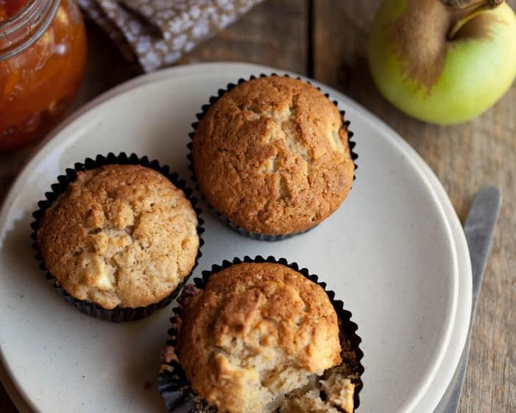 Apple And Cinnamon Muffins With A Hint Of Orange
