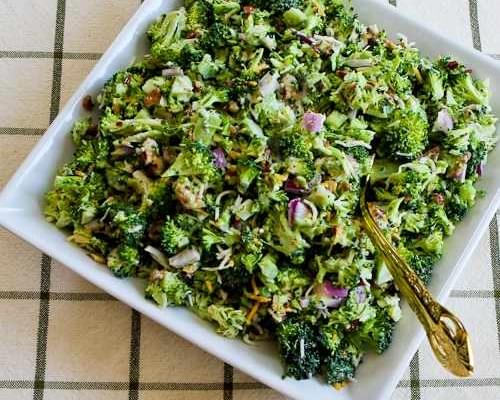 Sweet and Sour Broccoli Salad