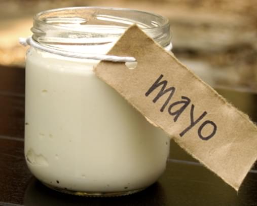 Homemade Olive Oil Mayo