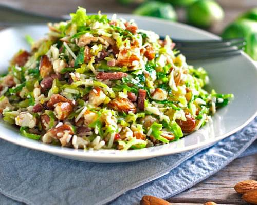 Bacon and Brussel Sprout Salad