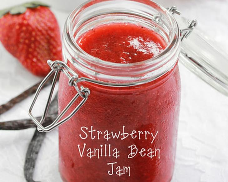 Small Batch Strawberry Vanilla Bean Jam