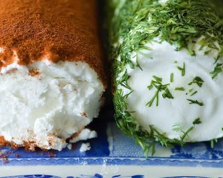 Goat Cheese with Fresh Dill and Paprika