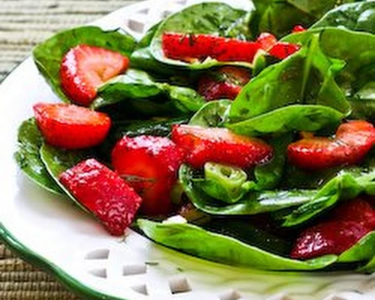 Strawberry Spinach Salad