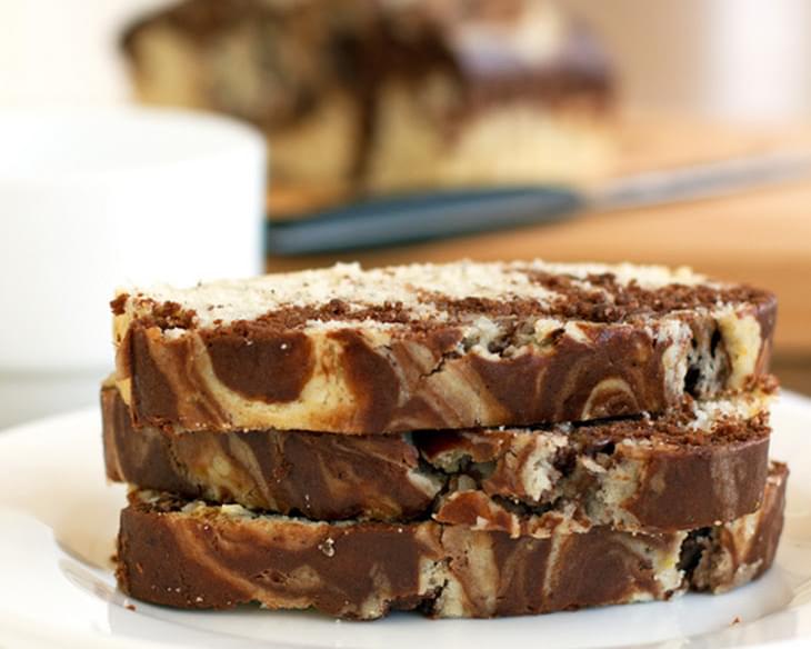 Chocolate Sweet Cream Marble Loaf