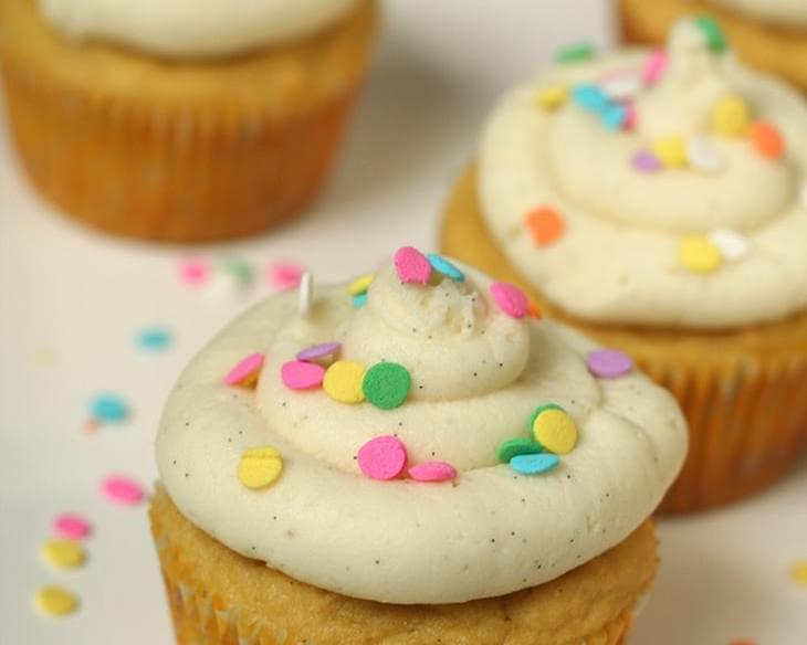 Vanilla Bean Coconut Flour Cupcakes and Teaching Children About Kindness