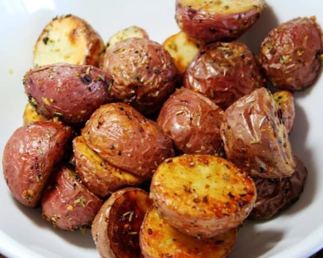 Herb Roasted Potatoes & Pearl Onions