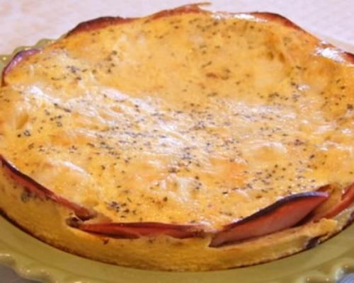 Brie and Canadian Bacon Quiche