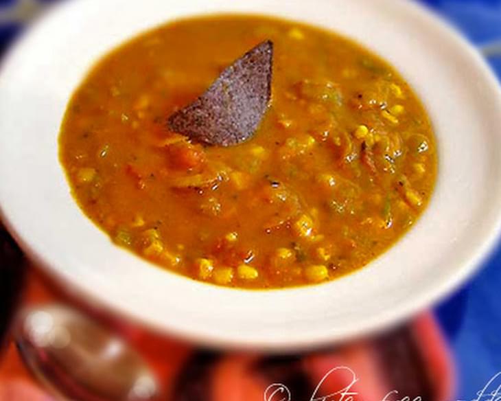 Spicy Pumpkin Soup with Coconut Milk