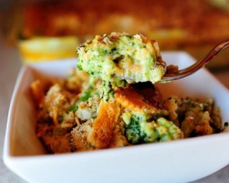 Broccoli Cheese & Cracker Casserole