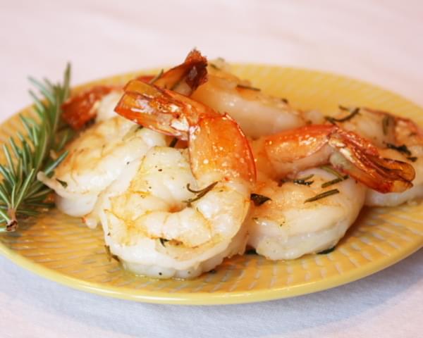 Roasted Shrimp w/ Rosemary & Thyme