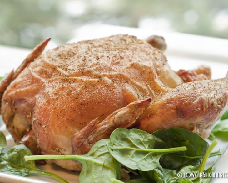 How to Roast a Juicy Chicken with Crispy Skin