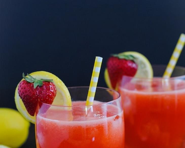 Strawberry-Ginger Lemonade