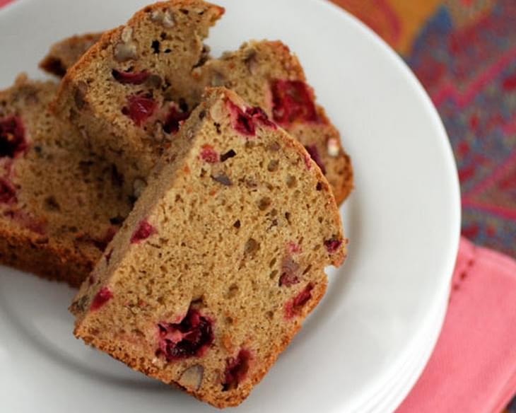 Gluten-Free Cranberry Bread