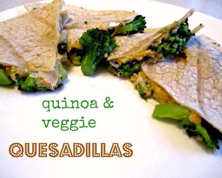 Quinoa And Veggie Quesadillas