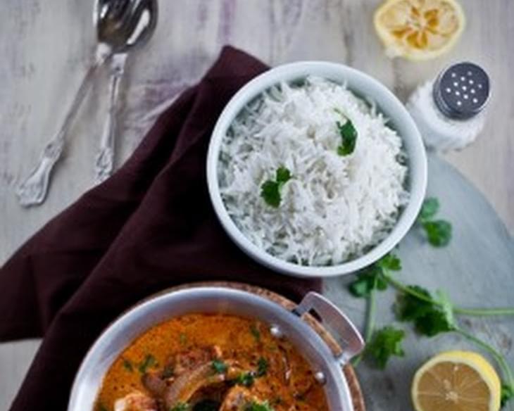 Zesty Fish Curry with Coconut Milk