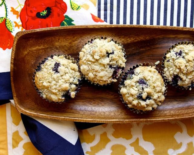 Lemon Blueberry Poppy Seed Muffins