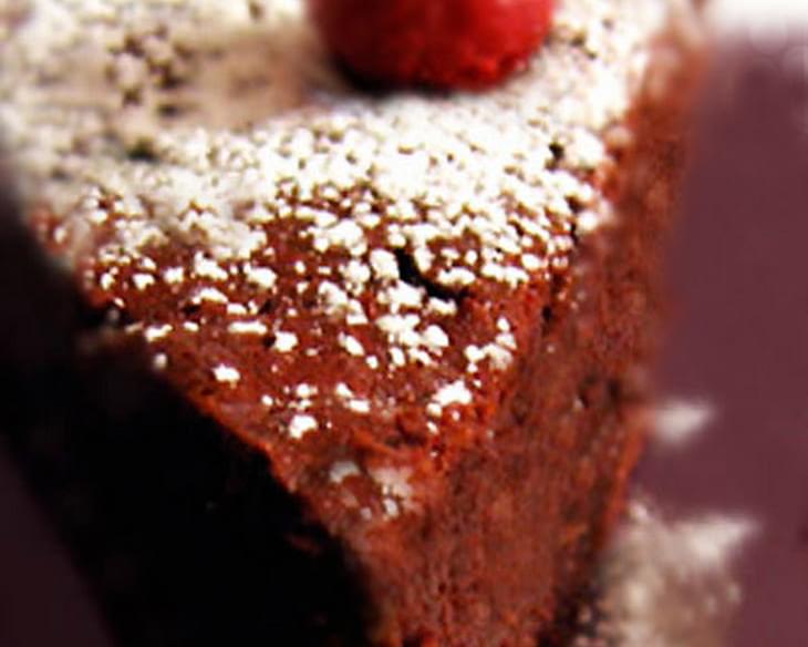 Gluten-Free Dark Chocolate Goddess Cake