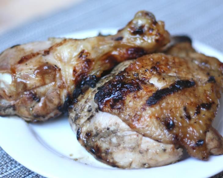 Carolina Style Barbecue Chicken