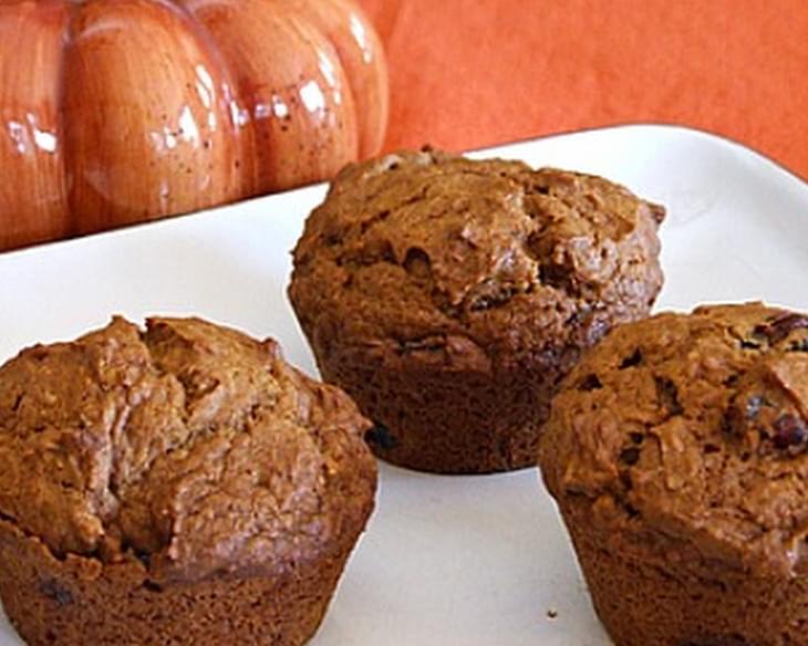 Pumpkin- Gingerbread Muffins