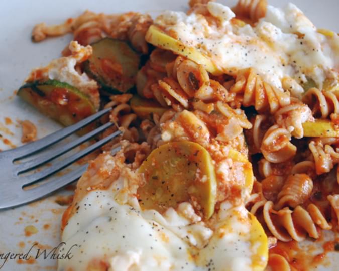 Baked Ziti with Summer Squash (Weight Watchers)