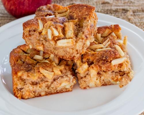 Apple and Almond Squares