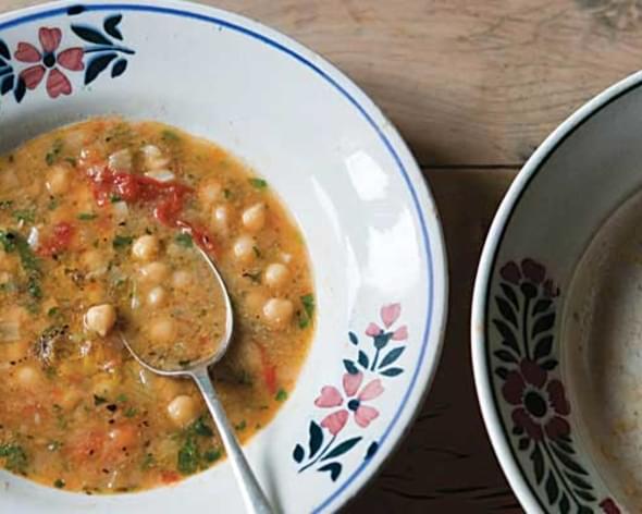 Smoked Paprika and Chickpea Soup