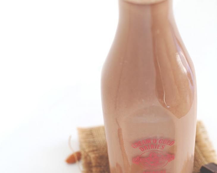 Super Thick DIY Chocolate Almond Milk