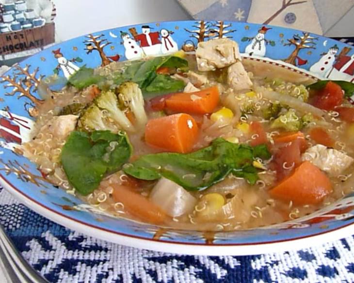 Chicken Quinoa Vegetable Soup