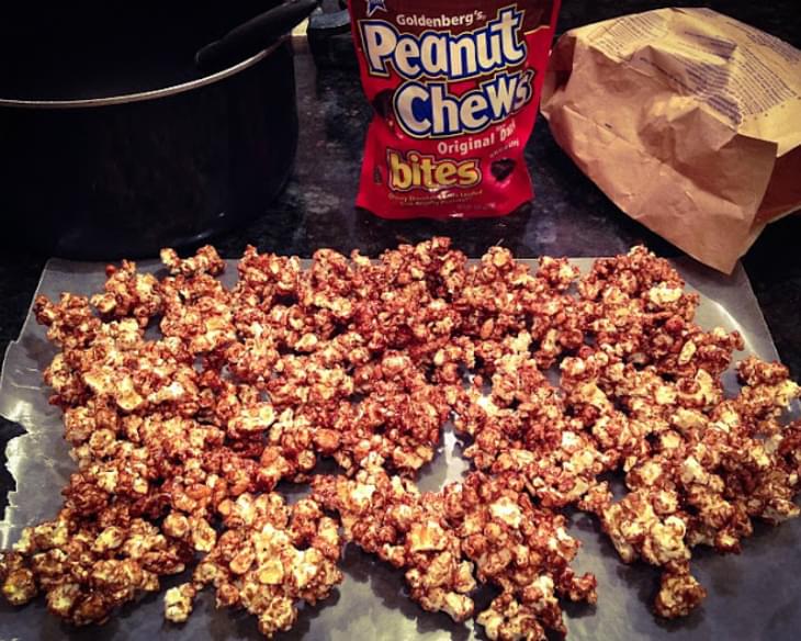 Peanut Chew Popcorn