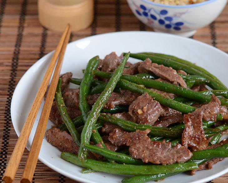Vietnamese Beef and Green Bean Stir-fry