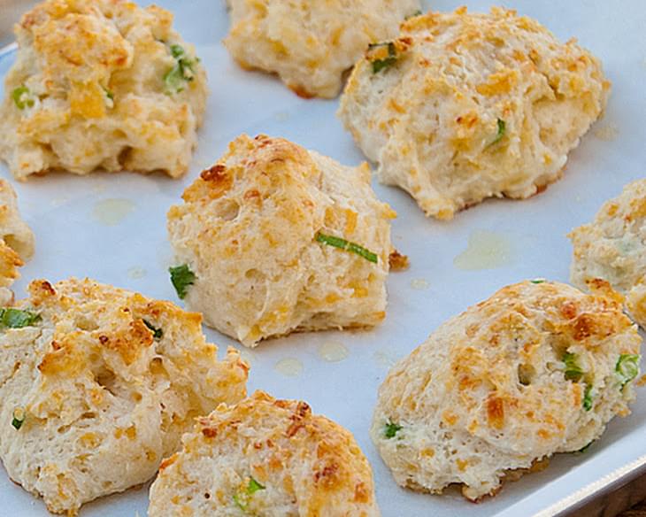 Cheddar, Garlic and Green Onion Biscuits