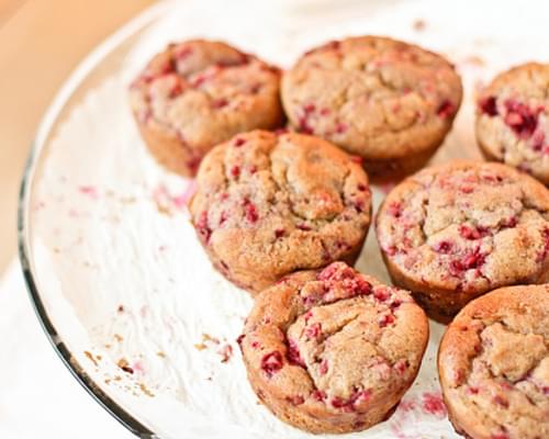 Brown Sugar-Raspberry Muffins