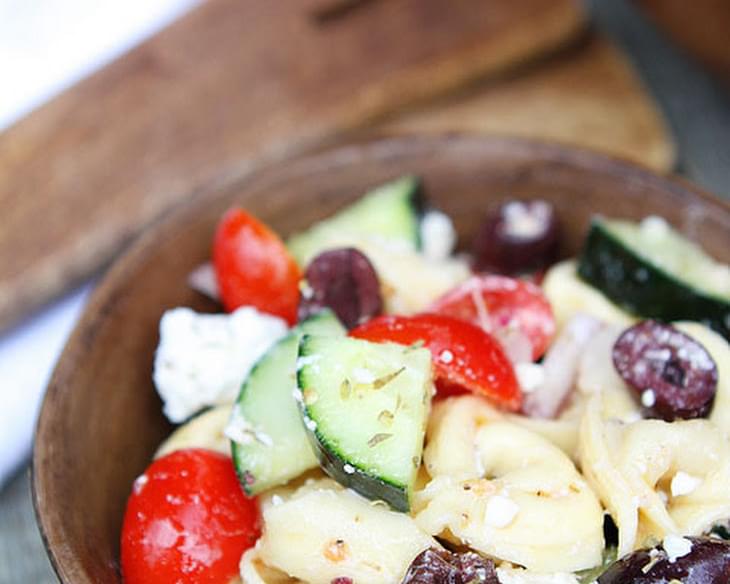 Greek Tortellini Salad