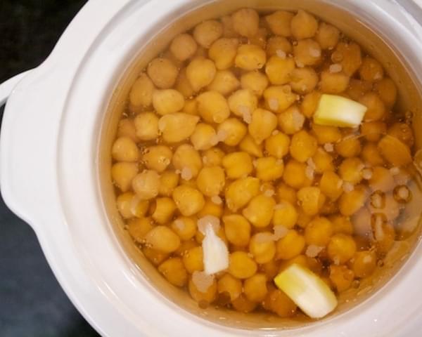 Freshly Cooked Chickpeas