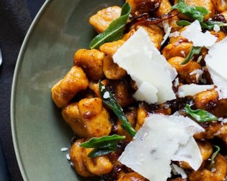 Sweet Potato Gnocchi with Balsamic-Sage Brown Butter