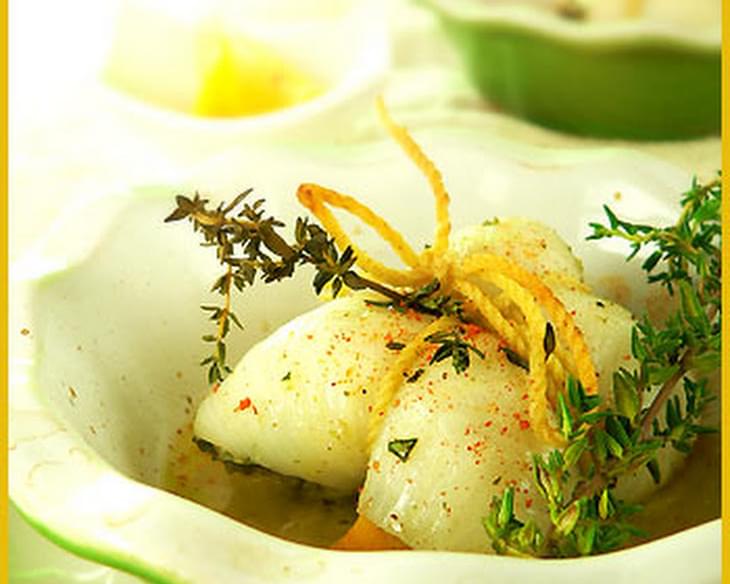 Sole Roulades with Herbs and Lemon