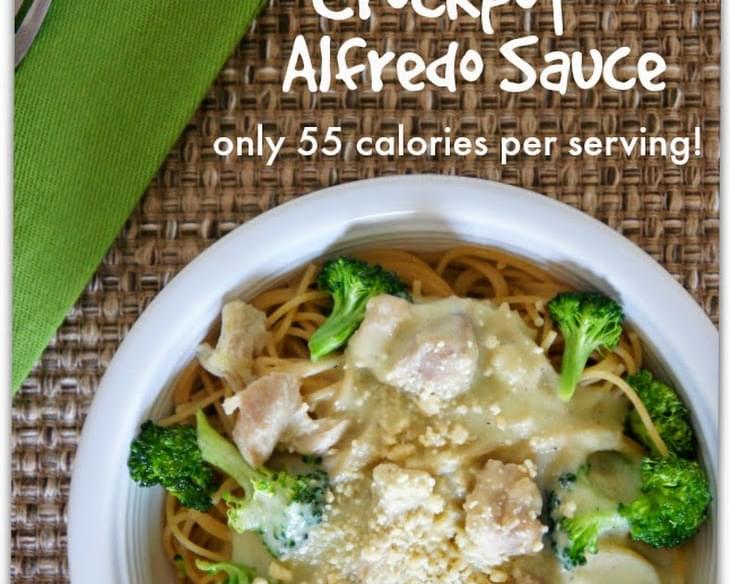 Skinny Alfredo Sauce Recipe in the Crockpot