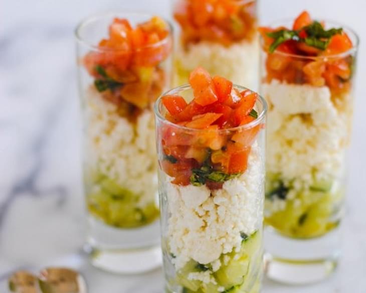 Feta Salad Shooters