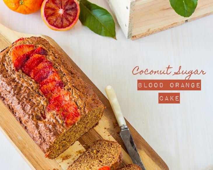 Coconut Sugar Blood Orange Cake