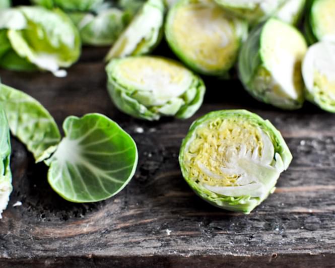 Coconut Toasted Brussels