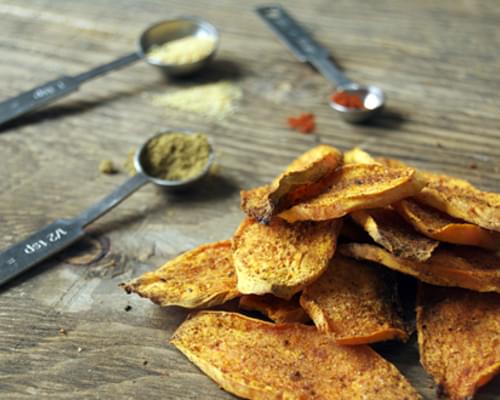 Spiced Sweet Potato Chips