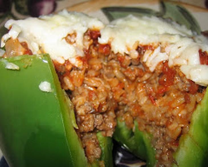 Italian Stuffed Peppers (adapted from Lunch with Lynn)