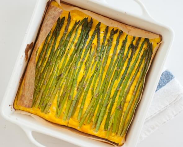 Baked Asparagus Frittata