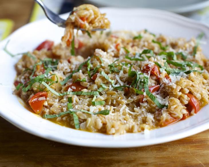 One-Pan Farro with Tomatoes