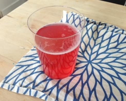 Homemade Strawberry Rhubarb Lemonade