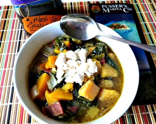 Caribbean Callaloo Soup Inspired by howstuffworks.com