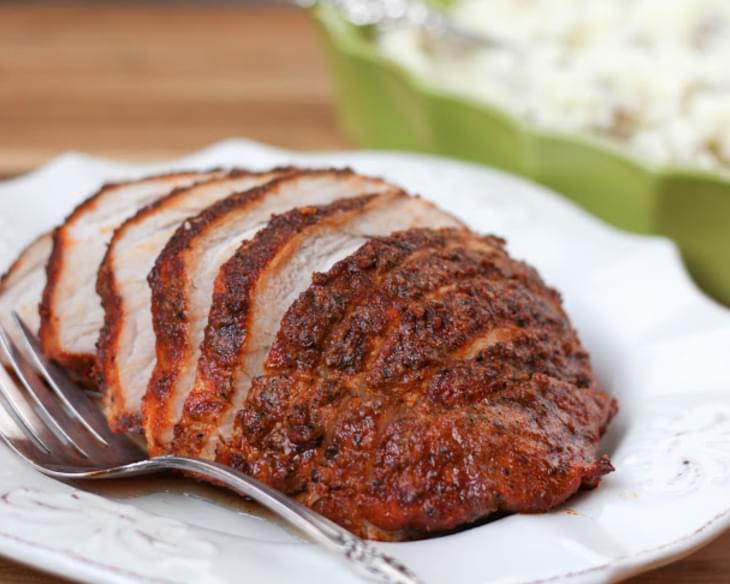 Herb Rubbed Sirloin Tip Pork Roast