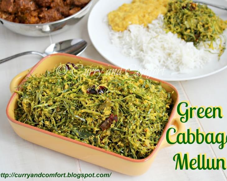 Green Cabbage Mellun Curry